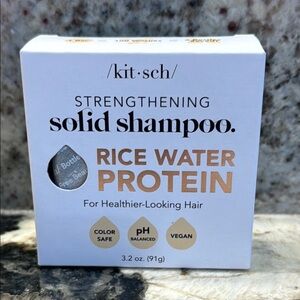 Kitsch Strengthening Solid Shampoo - Rice Water Protein